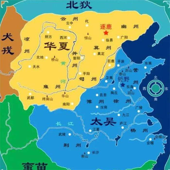 哪些朝代的都城在长江以北，哪些朝代的都城在长江以南？