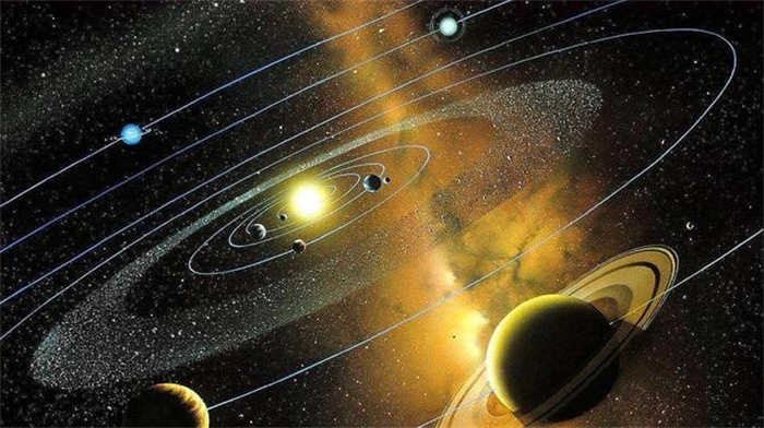为什么太阳系所有天体  都在一个平面上  而不是错落分布