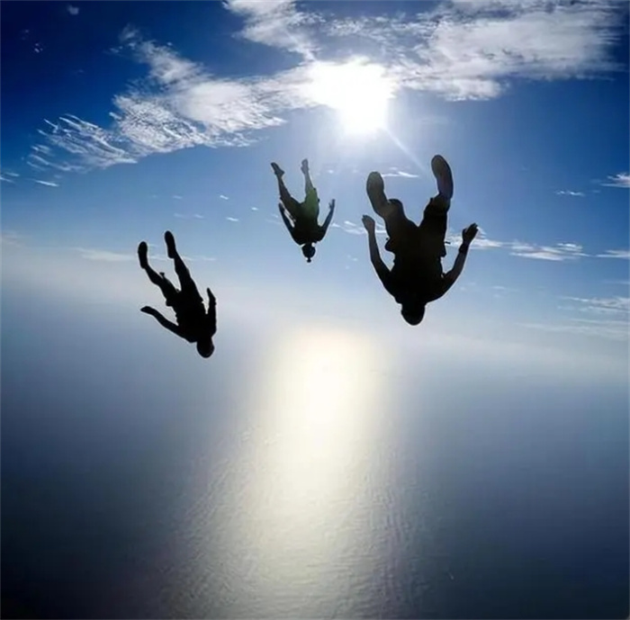 不携带降落伞的情况下，从飞机上跳入海里，会发生什么？