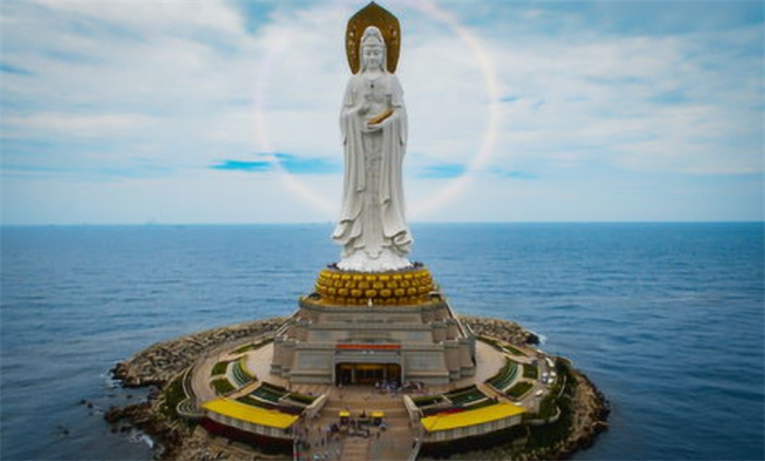 世界上最大的观音像 位于珠海的南海观音（南海观音像）