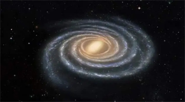 研究发现：银河系的两端  分别有一个直径5万光年的气泡