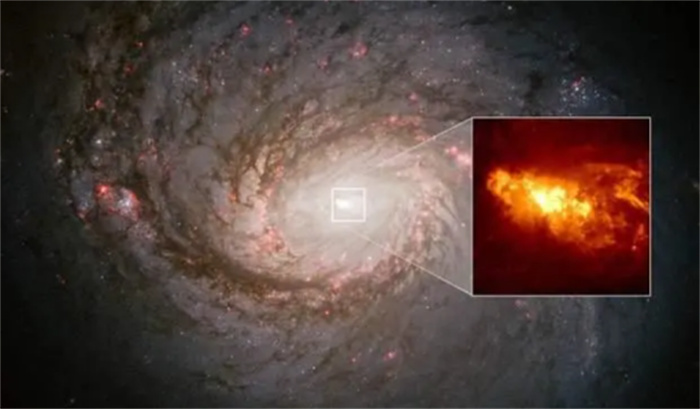 研究发现：银河系的两端  分别有一个直径5万光年的气泡