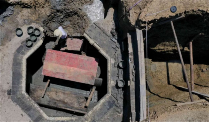专家找到宋代八角墓 发现大量陪葬文物（八角古墓）