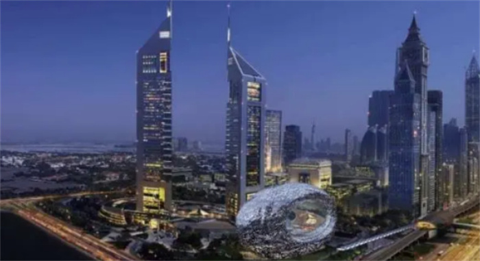 梦幻“魔眼”  世界上最复杂的曲面建筑  一个新的世界级景观