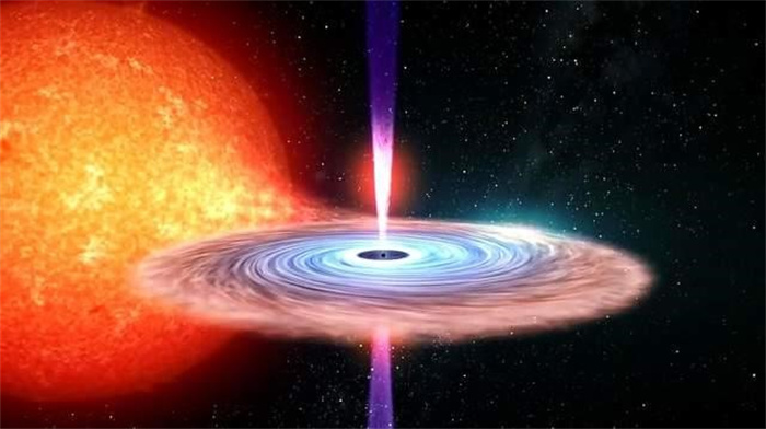 神秘的黑洞星  外边是恒星里边是黑洞  只存在于早期宇宙