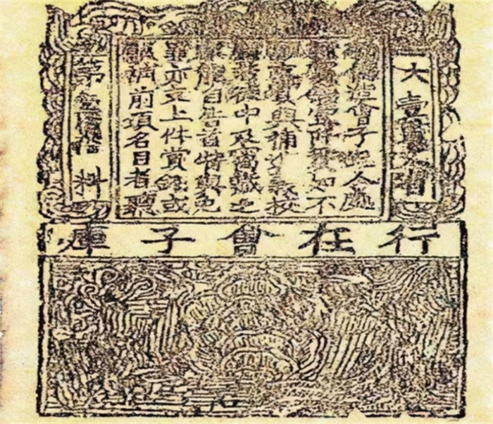 世界上出现的最早纸币 来源于中国古代（中国交子）