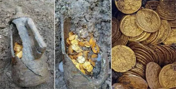 老剧院的地下室发现了数百枚金币  具有2000多年的历史