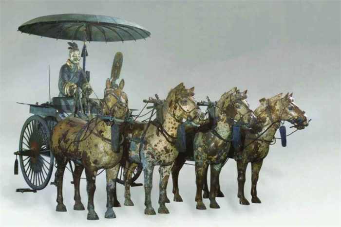 秦始皇马车上的伞 蕴含着逆天高科技（始皇马车）