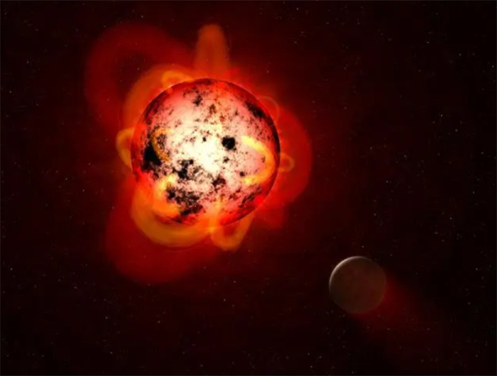 一颗红矮星正向太阳奔来，留给我们的时间还有多久？会撞着地球吗