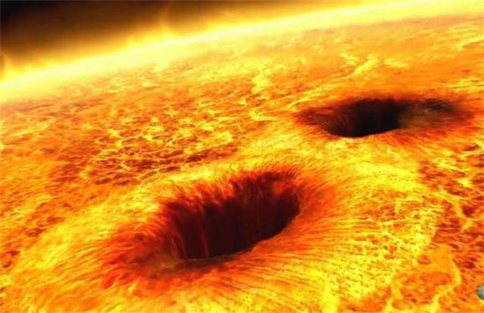 太阳表面的巨大裂缝是否影响太阳活动（不影响）