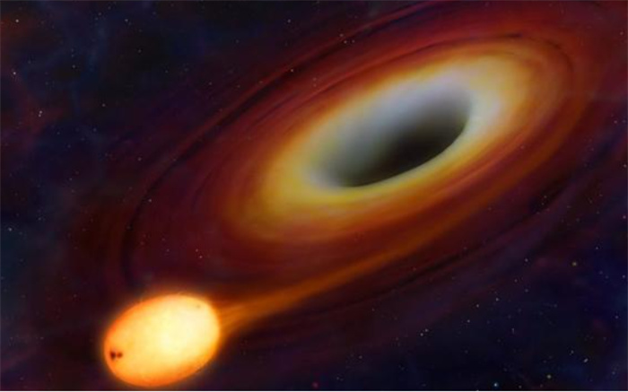 新发现黑洞：质量只有太阳的33倍 却成了银河系第二(天鹰座恒星)