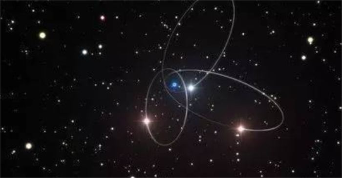 哈勃望远镜看到了一个全新的三体系统（三恒星系统）