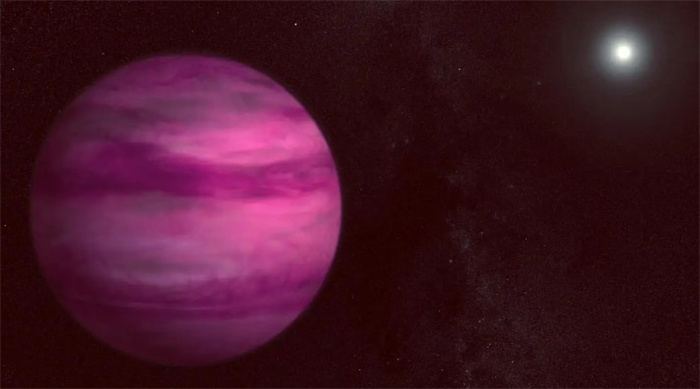 科学家发现距离57光年的粉色星球：宇宙中的美丽奇观